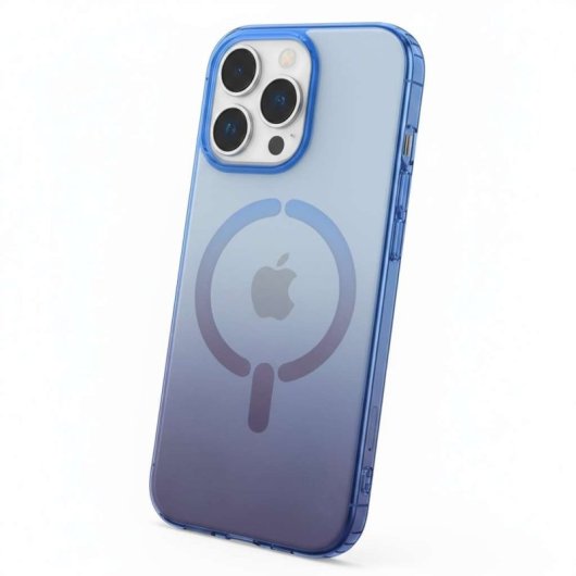 Funda Antiyellow Degradada Compatible Con Magsafe Para Iphone 15 Pro Max