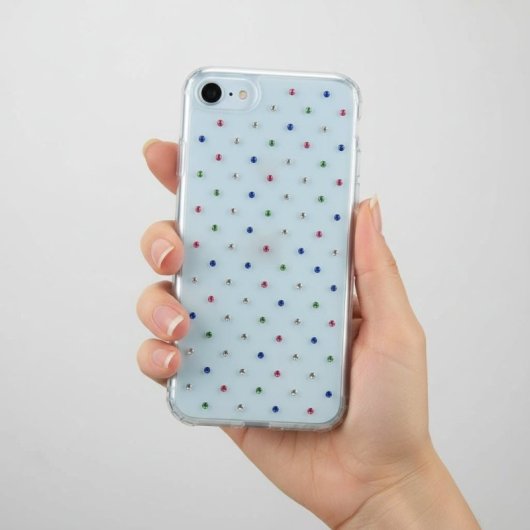 Funda Brillantes Multicolor Para Iphone 16e