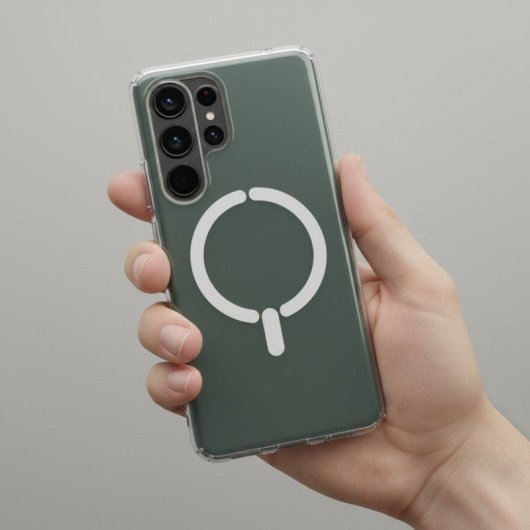 Funda Reforzada Antiyellow Compatible Con Magsafe Para Samsung Galaxy S25 Ultra