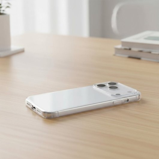 Funda Transparente Antiyellow Para Iphone 17 Pro