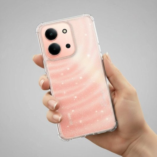 Funda Purpurina Para Xiaomi Redmi 15c