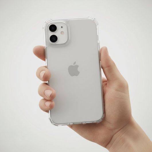 Funda para telemóvel Reforçada Transparente Silicone TPU Esquinas Antichoque para iPhone 11
