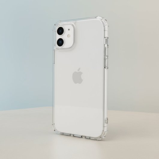 Funda para telemóvel Reforçada Transparente Silicone TPU Esquinas Antichoque para iPhone 11