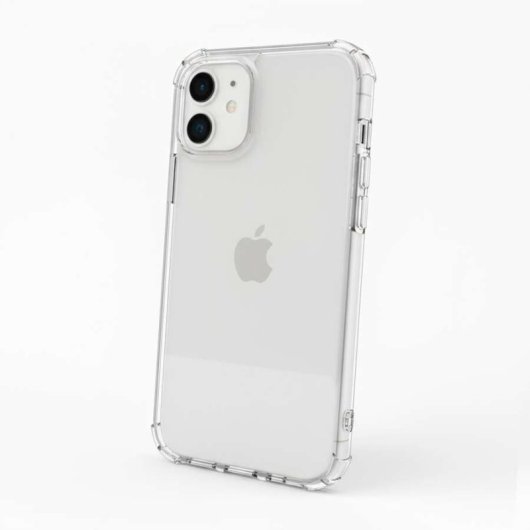 Funda para telemóvel Reforçada Transparente Silicone TPU Esquinas Antichoque para iPhone 11