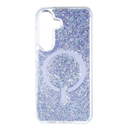 Funda Ring Glitter Compatible Con Magsafe Para Samsung Galaxy S25