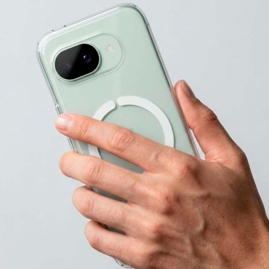 Funda Transparente Logo Compatible Con Magsafe Para Google Pixel 10a