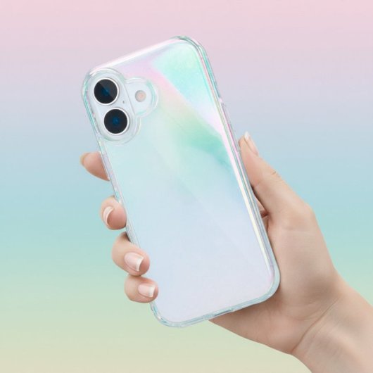 Funda Irisada Antiyellow Para Iphone 17