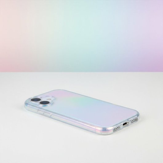 Funda Irisada Antiyellow Para Iphone 17