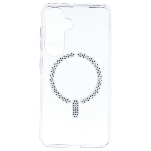 Funda Antiyellow Compatible Con Magsafe Con Brillantes Para Samsung Galaxy S24