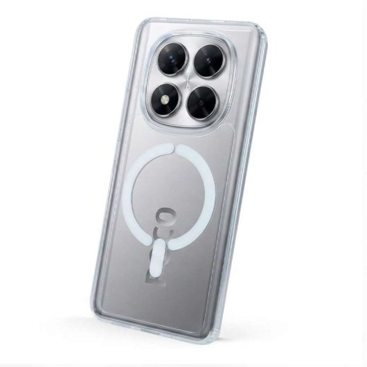 Funda Transparente Logo Compatible Con Magsafe Para Xiaomi Redmi Note 14 Pro 5g