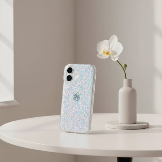 Funda Glitter Premium Para Iphone 17