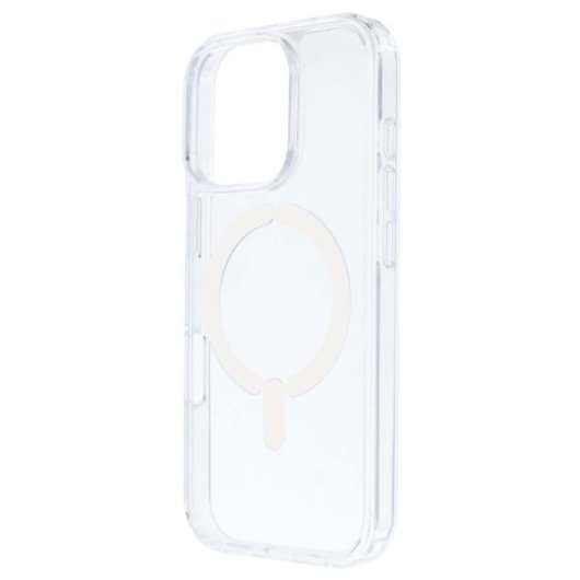 Funda Transparente Logo Compatible Con Magsafe Para Iphone 16 Pro