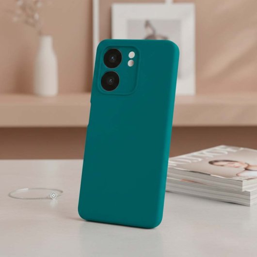 Funda Ultra Suave Con Cubre Cámara Para Oppo A5x
