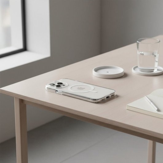 Funda Transparente Antiyellow Compatible Con Magsafe Para Iphone 16 Pro