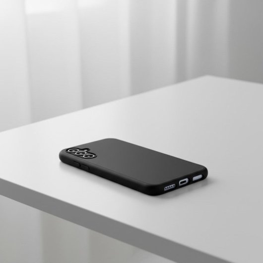 Funda Ultra Suave Con Cubre Cámara Para Samsung Galaxy S25 Plus