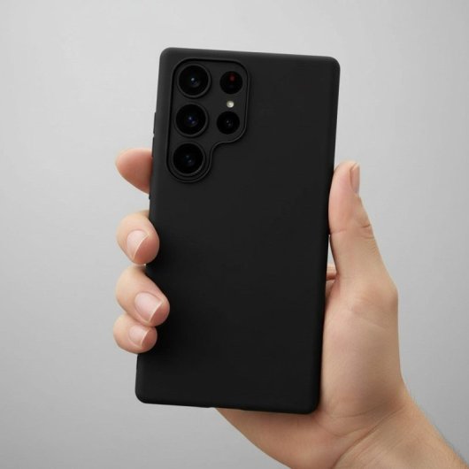 Funda Ultra Suave Con Cubre Cámara Para Samsung Galaxy S24 Ultra