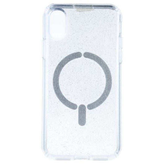 Funda Purpurina Compatible Con Magsafe Para Iphone X