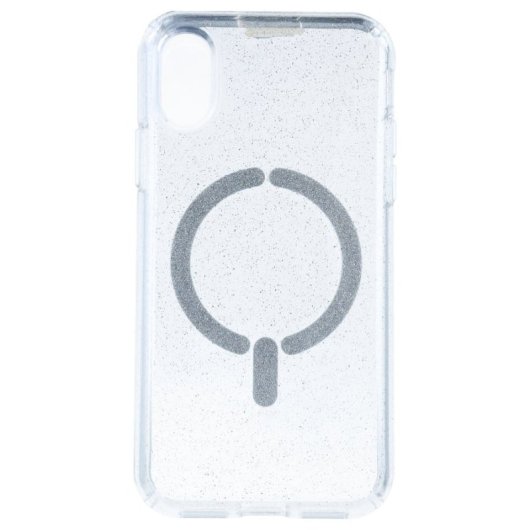 Funda Purpurina Compatible Con Magsafe Para Iphone X