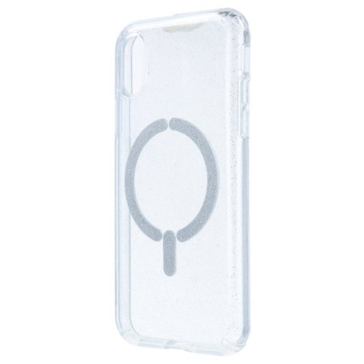 Funda Purpurina Compatible Con Magsafe Para Iphone X