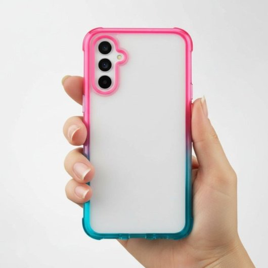 Funda Bumper Reforzada Degradada Para Samsung Galaxy S24 Plus