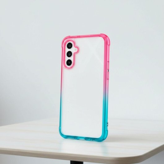 Funda Bumper Reforzada Degradada Para Samsung Galaxy S24 Plus