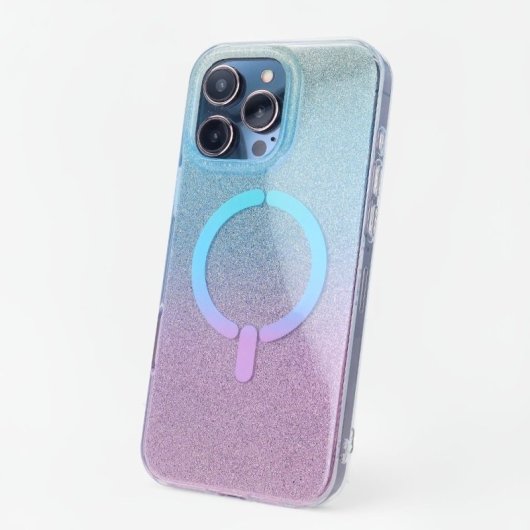 Funda Ring Glitter Compatible Con Magsafe Para Iphone 16 Pro