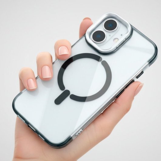 Funda Cam Holder Antiyellow Compatible Con Magsafe Para Iphone 17