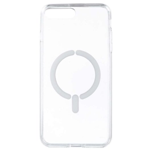 Funda Transparente Logo Compatible Con Magsafe Para Iphone 8 Plus