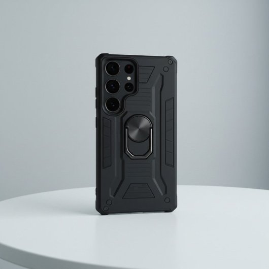 Funda Blindaje Con Anillo Para Samsung Galaxy S25 Ultra