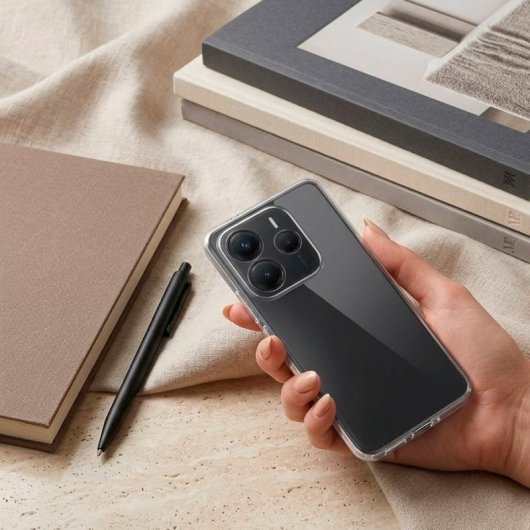 Funda Transparente Antiyellow Para Xiaomi Redmi Note 14 5g