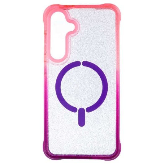 Funda Bumper Reforzada Degradada Compatible Con Magsafe Para Samsung Galaxy S24 Plus