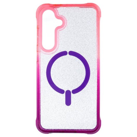 Funda Bumper Reforzada Degradada Compatible Con Magsafe Para Samsung Galaxy S24 Plus