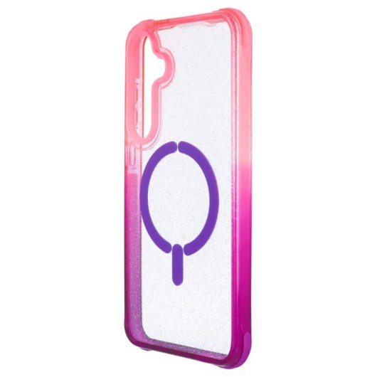 Funda Bumper Reforzada Degradada Compatible Con Magsafe Para Samsung Galaxy S24 Plus