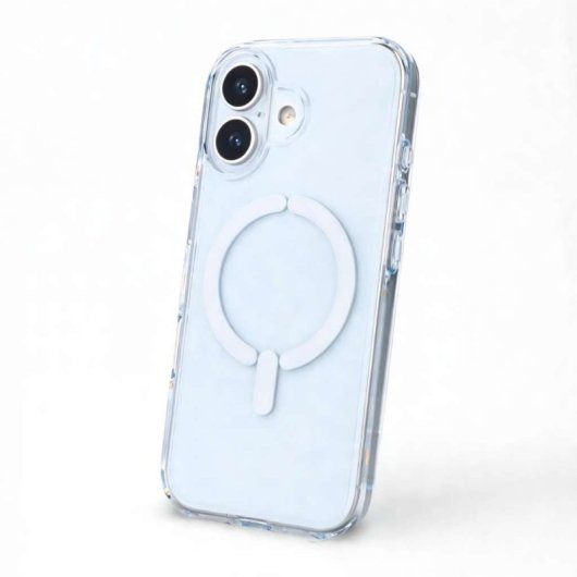 Funda Transparente Logo Compatible Con Magsafe Para Iphone 16