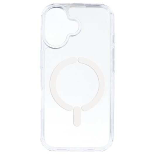 Funda Transparente Logo Compatible Con Magsafe Para Iphone 16
