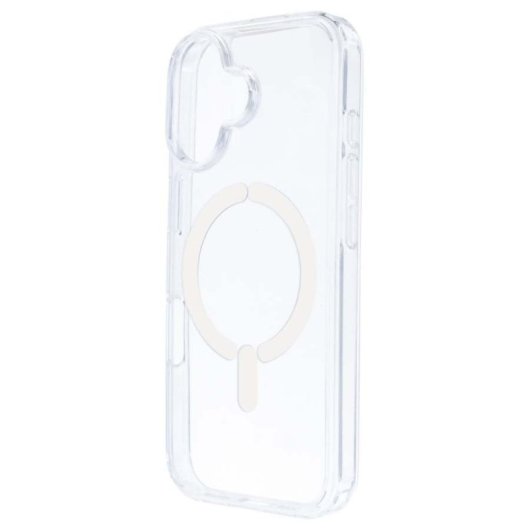Funda Transparente Logo Compatible Con Magsafe Para Iphone 16