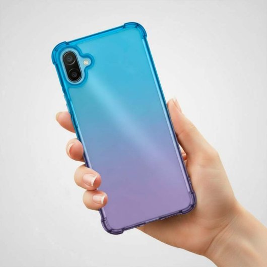 Funda Bumper Reforzada Degradada Para Samsung Galaxy A07