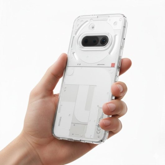 Funda Silicona Transparente Para Nothing Phone 3a
