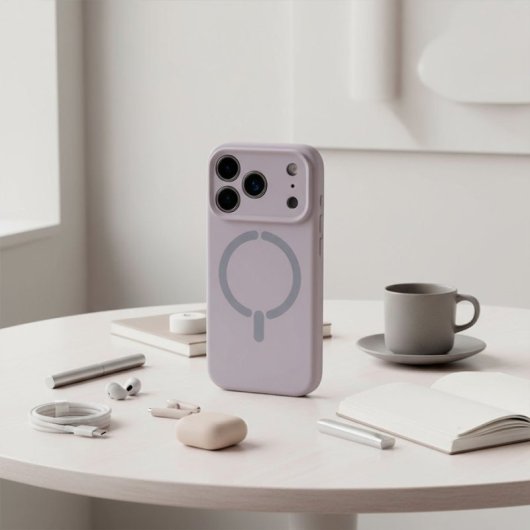 Funda Compatible Con Magsafe Con Cubre Cámara Para Iphone 17 Pro Max