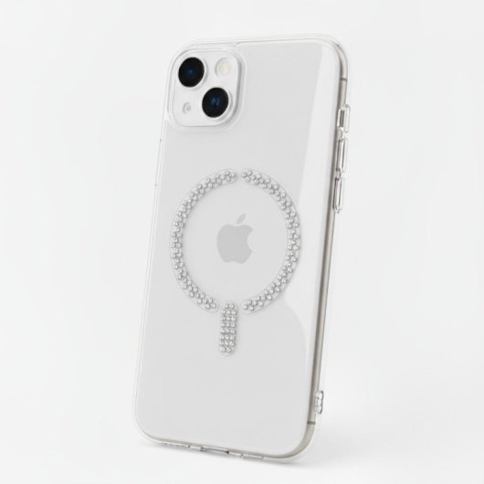 Funda Antiyellow Compatible Con Magsafe Con Brillantes Para Iphone 13