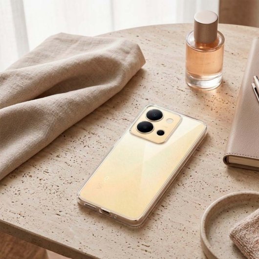 Funda Transparente Antiyellow Para Vivo Y36