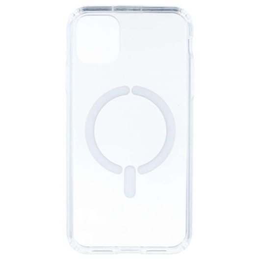 Funda Transparente Logo Compatible Con Magsafe Para Iphone 11