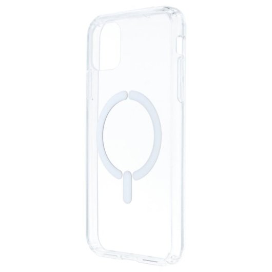 Funda Transparente Logo Compatible Con Magsafe Para Iphone 11