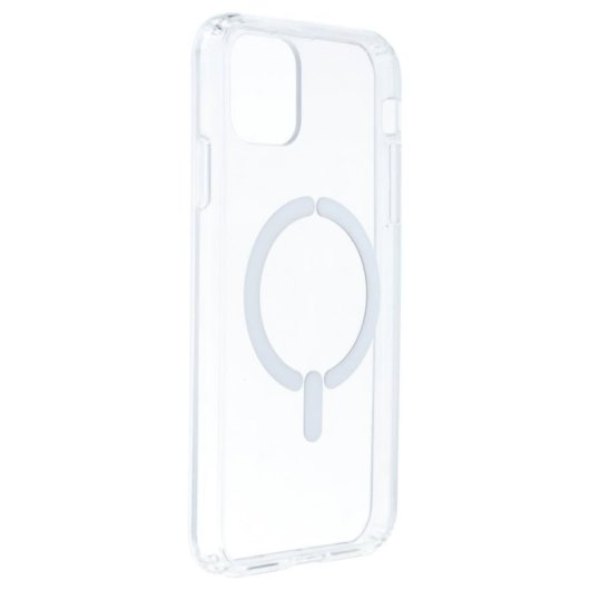 Funda Transparente Logo Compatible Con Magsafe Para Iphone 11