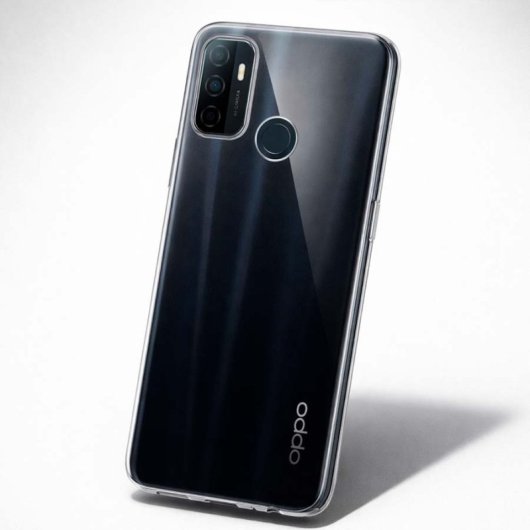 Funda Transparente Antiyellow Para Oppo A32