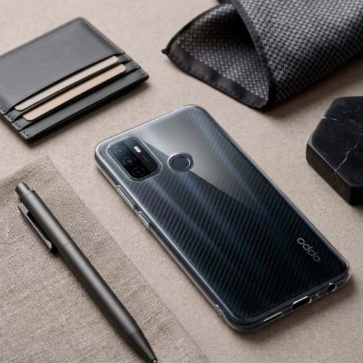 Funda Transparente Antiyellow Para Oppo A32
