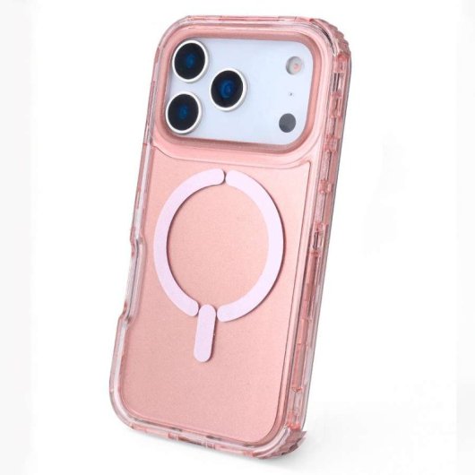 Funda Bumper 3 En 1 Compatible Con Magsafe Para Iphone 17 Pro
