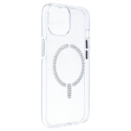 Funda Antiyellow Compatible Con Magsafe Con Brillantes Para Iphone 12