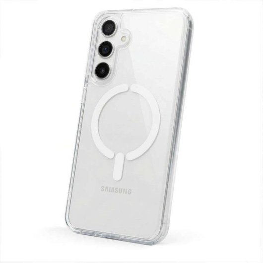 Funda Transparente Logo Compatible Con Magsafe Para Samsung Galaxy A05s