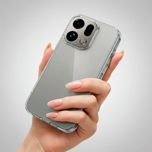 Funda Silicona Transparente Para Oppo Find X9